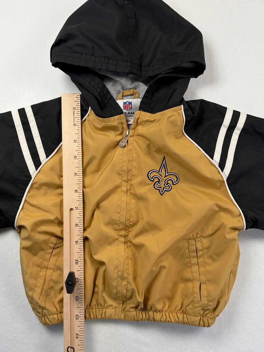 VTG Toddler 3T NFL New Orleans Saints Unisex Windbreaker Set Jacket & Pants